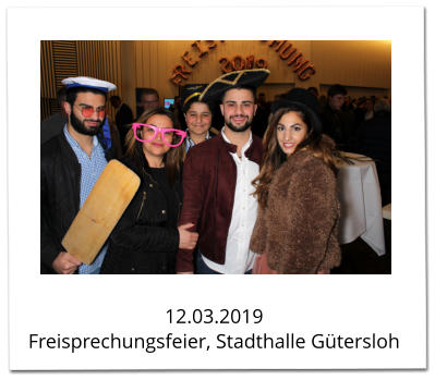 12.03.2019 Freisprechungsfeier, Stadthalle Gtersloh